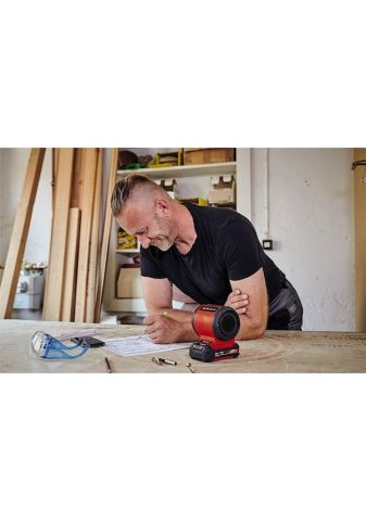 Einhell TC-SR 18 Li BT Solo Akülü Bluetooth Hoparlör Kırmızı - 4514150