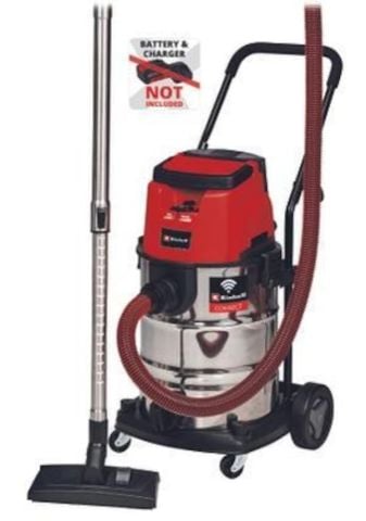 Einhell TP-VC 36/30 S Auto - Solo, Akülü Islak/Kuru Süpürge   - 2347143