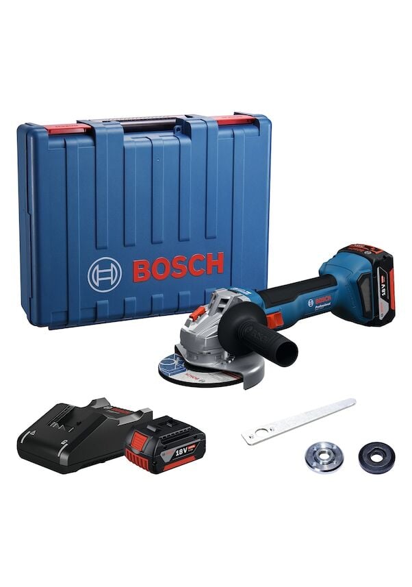 Bosch GWS 18V-8 2x4.0Ah Çift Akülü Taşlama