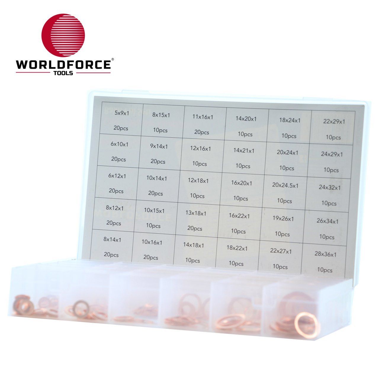 WorldForce 11081 Bakır Pul Seti 400 Parça