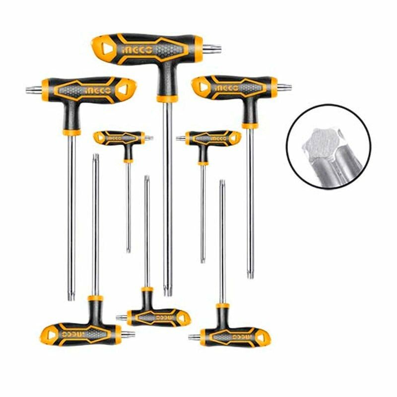 Ingco Ing-Hhkt8083 8'li T Kollu Torx Anahtar Seti