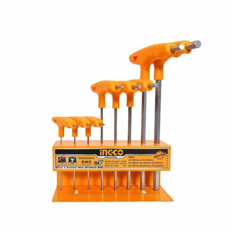 Ingco Ing-Hhkt80818 8'li T Kollu Alyan Anahtar Seti