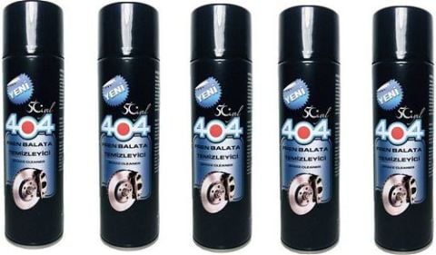 404 Balata Spreyi Genel Temizleme Sprey 500 Ml - 10 Adet