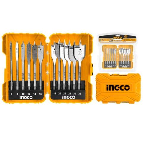 Ingco Ing-Akdl1201 Endüstriyel 12'li Bits Ahşap Keski Seti