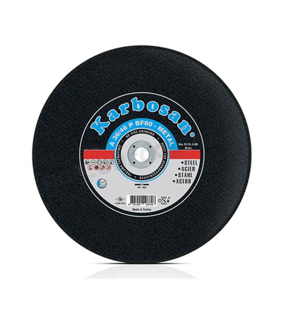 Karbosan 10840 Metal Kesme Taşı Düz 300x3.0x25.4mm