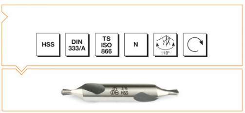 Makina Takım Endüstrisi Hss Dın 333/a Punta Matkabı  5mm