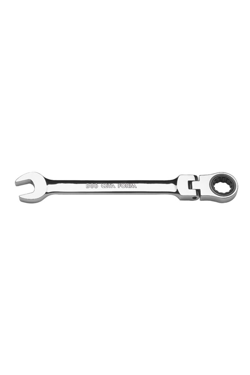 Ceta Form B06-17 C-gear Cırcırlı Kombine Anahtar (Mafsallı) - 17 Mm