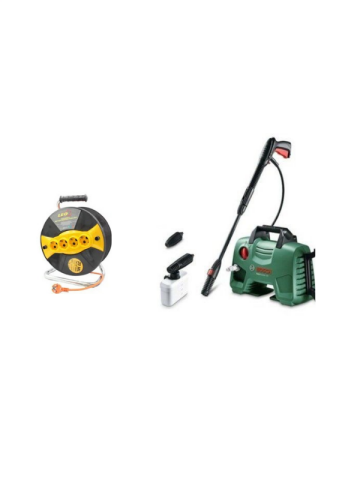 Bosch EasyAquatak 110 Basınçlı Yıkama-06008A7F00+Leo 3x1,5 20 mt Seyyar