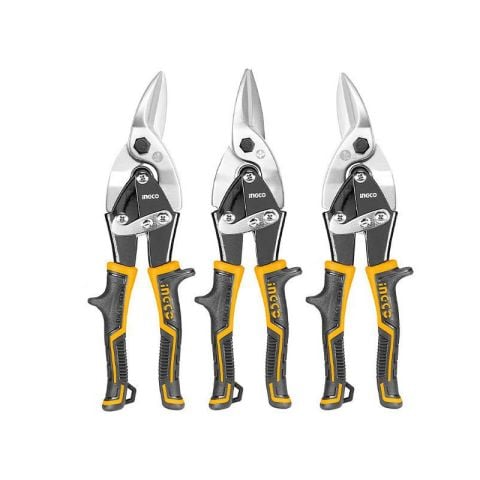 Ingco Ing-Htsnk0110 3'lü Sac Kesme Makası Seti Sol, Sağ, Düz 250mm