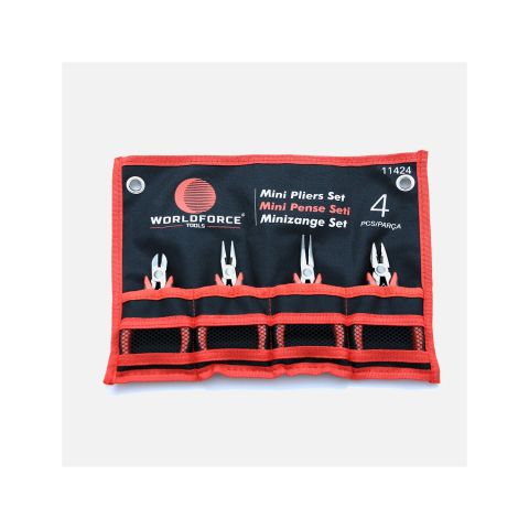Worldforce Mini Pense Seti 4 Parça 11424