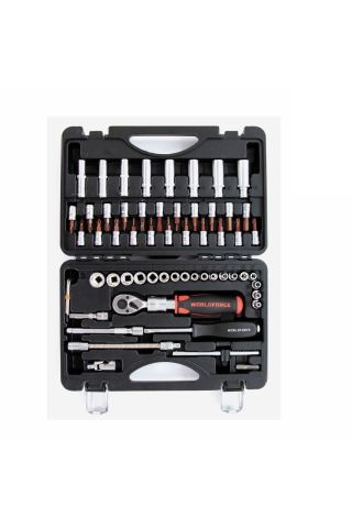 Worldforce 11504 S-Ultra 1/4'' 60 Parça Cırcırlı Lokma Takımı