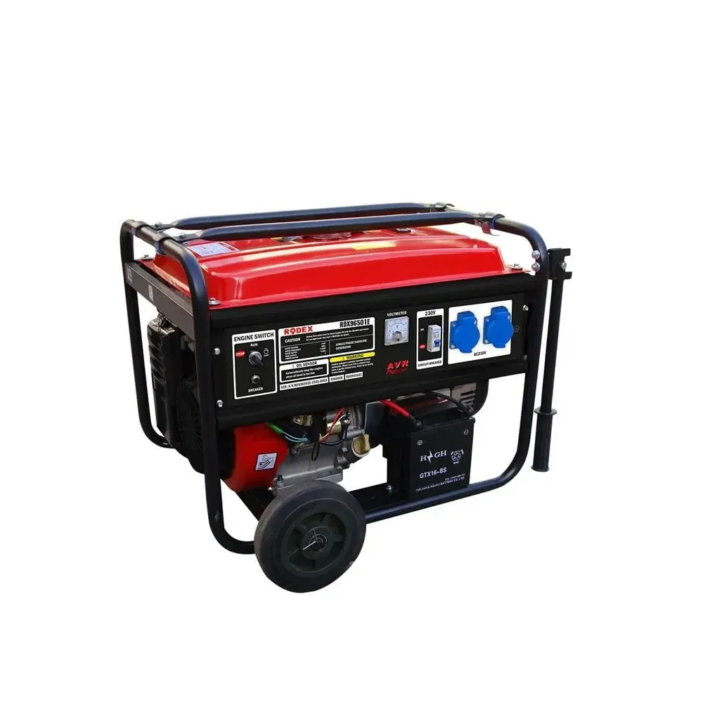 Rodex Rdx96501E  6,5KW Marşlı Benzinli Jeneratör