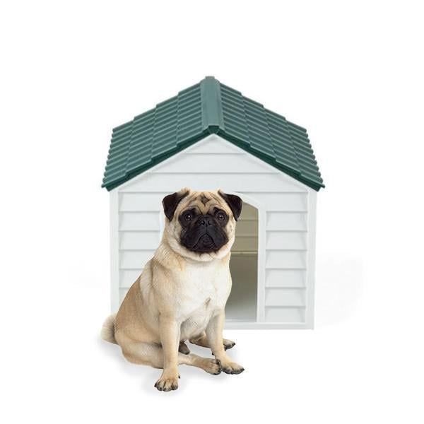 Zampa Plastik Pet Kulübe Dış Mekan Suya Dayanıklı 64x62 cm