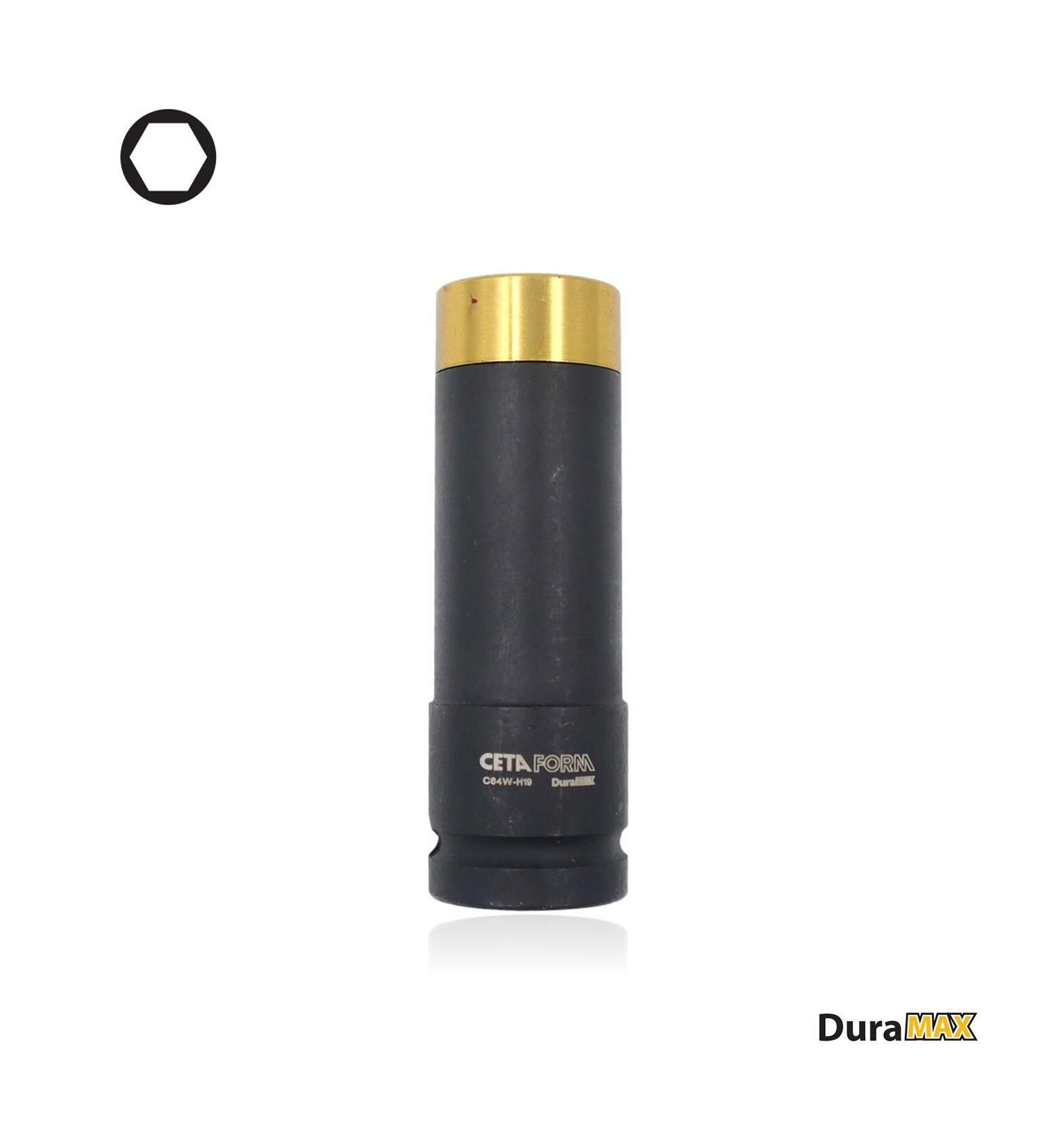 Ceta Form C64W-H19 Duramax Havalı Bijon Lokma Anahtarı 19 mm 1/2''