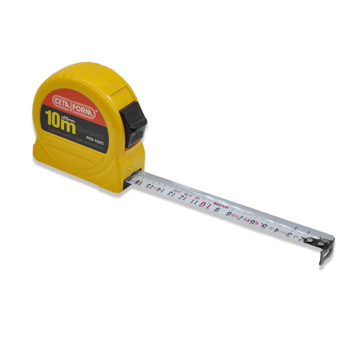 Ceta Form P05-1025 10mt x 25mm Compact Şerit Metre
