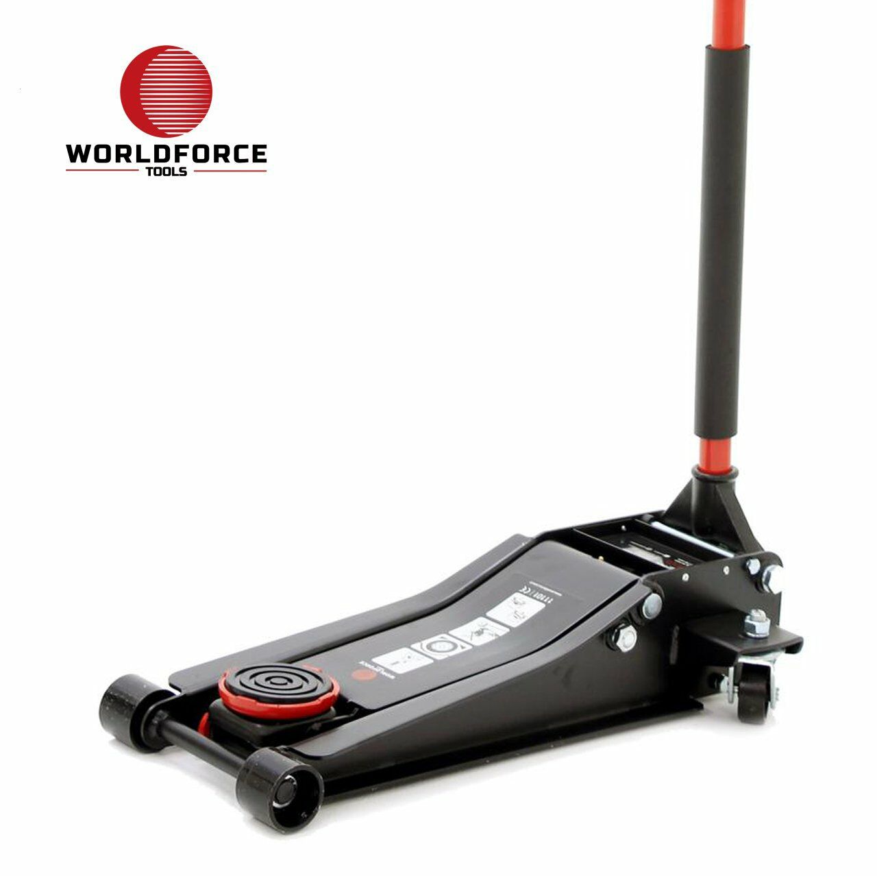 Worldforce Hidrolik Kriko 5 Ton Düşük Profil Çift Piston
