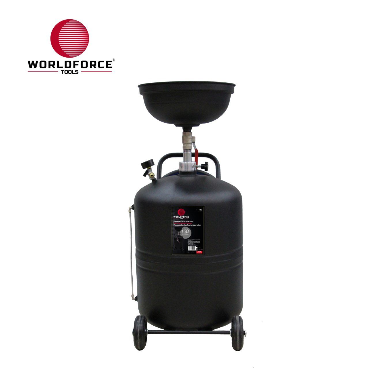 Worldforce Havalı Yağ Boşaltma 100lt