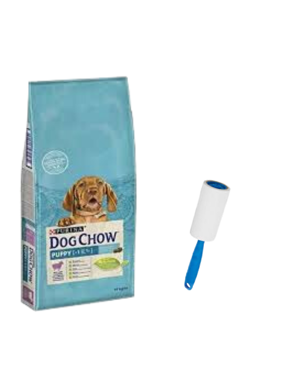 Dog Chow Kuzu Etli Yavru Köpek Maması 14 Kg,Kedi ve Köpek Tüy Toplama