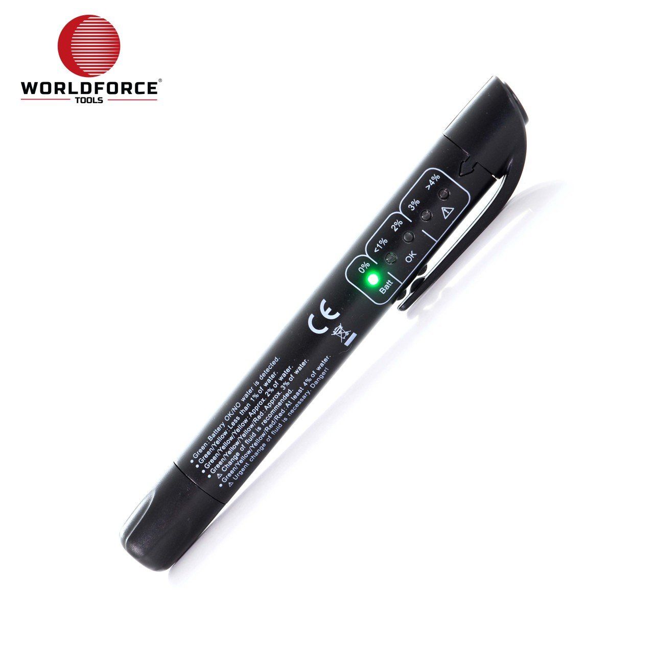 Worldforce Dijital Fren Hidrolik Test Kalemi