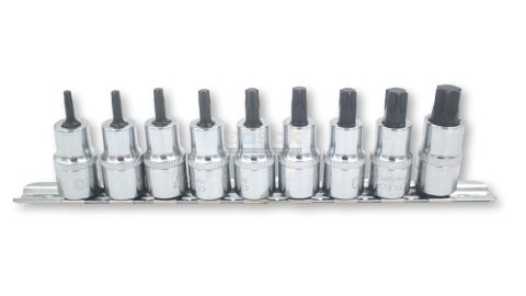 Ceta Form C28S-RT9 TORX Uçlu Lokma Takımı  9 Parça 1/2”  T20-T60