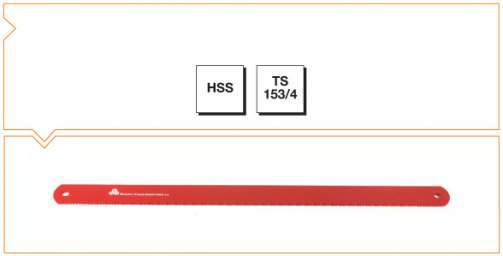 Makina Takım Endüstrisi Hss Makina Testeresi 500*40*2,0mm Z=4