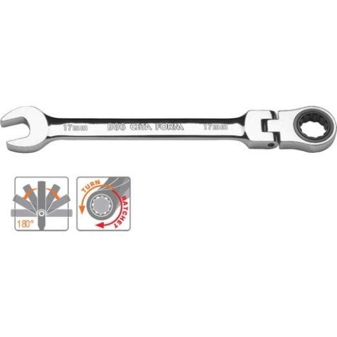 Ceta Form B06-09 9 mm C-Gear Cırcırlı Kombine Anahtar
