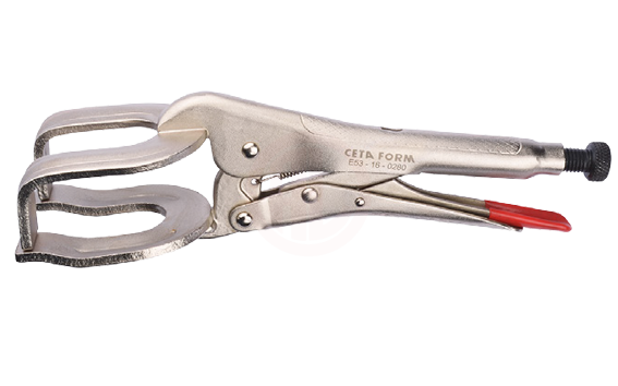 Ceta Form E53-16-0280 Kaynakçı Ayarlı Pensesi (U Ağız) - Kap. 50 Mm