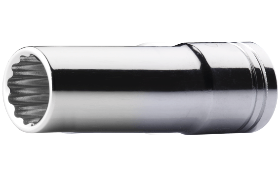 Ceta Form 1/4 İnç 12 Köşe (Yıldız) Derin Lokma Anahtar 3/16 İnç