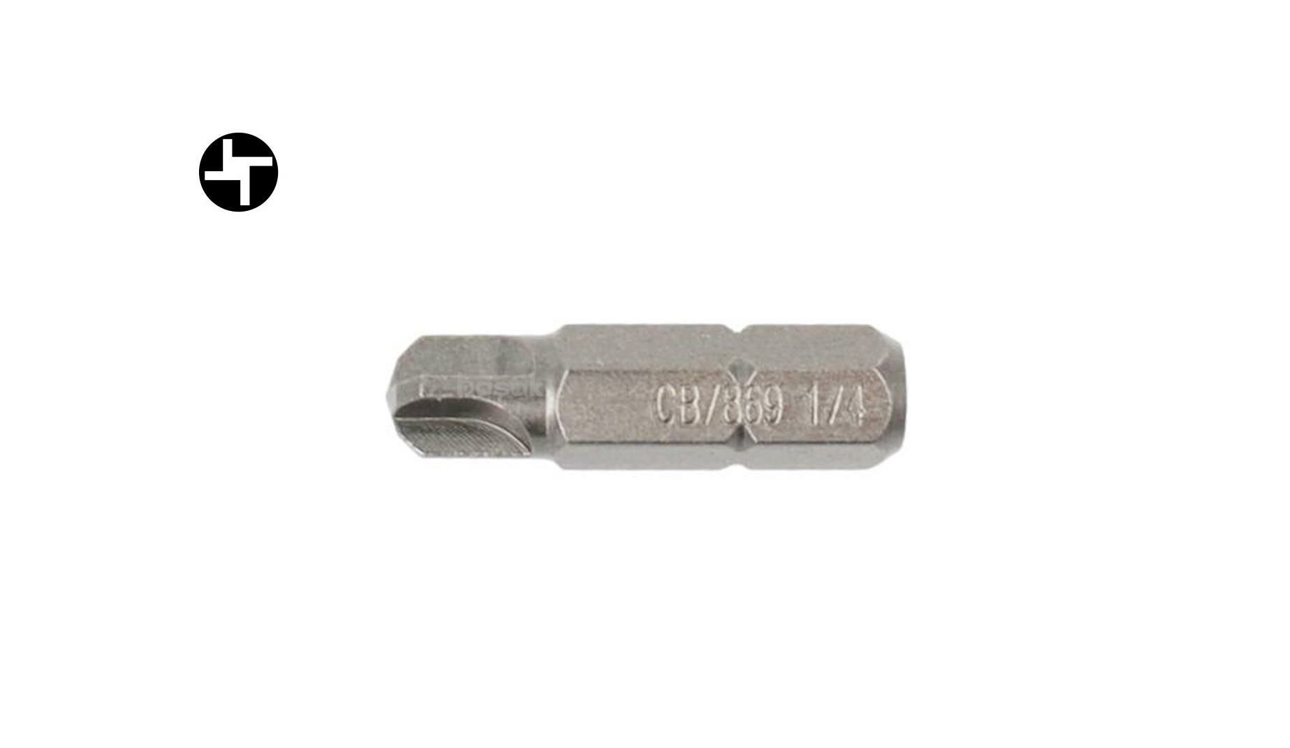 Ceta Form CB/869 Tork-Set Uçlu 1/4'' x 25 mm Bits