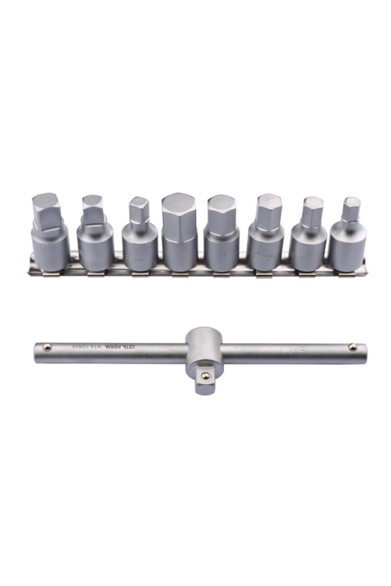 Ceta Form N14-12R09 9 Parça 3/8'' Karter Tapa Anahtar Takımı