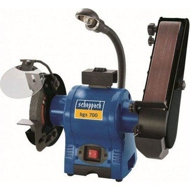 Scheppach Bgs 700 Taş Motoru ve Bant Zımpara Makinası 250 W