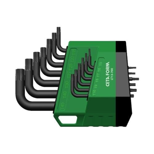 Ceta Form LT13/700 13 Parça Torx L Anahtar Takımı (Kısa Tip)