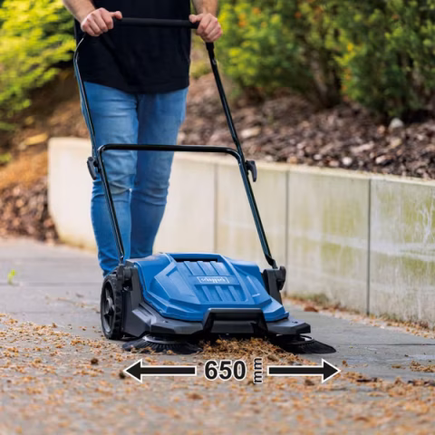 Scheppach S800 süpürge – 650 mm süpürme genişliği