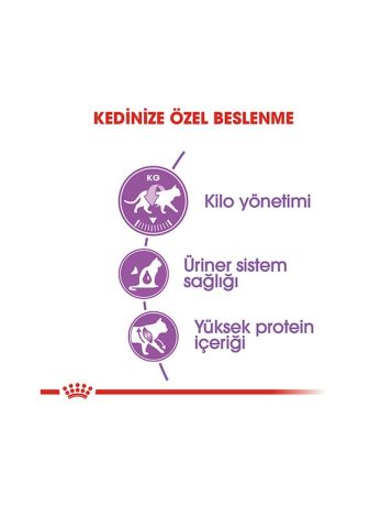 Royal Canin Sterilised 37 Kısırlaştırılmış Yetişkin Kedi Maması 15 KG