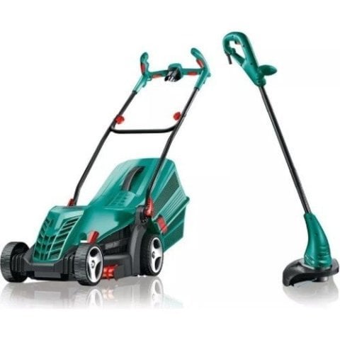 Bosch Arm 33 Elektrikli Çim Biçme Makinesi+ Bosch Easygrasscut 23 Kenar Kesme Makinası