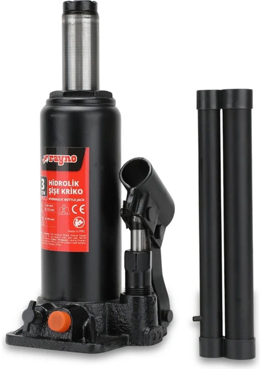 Rayno Hidrolik Şişe Kriko - Emniyet VALFLİ-RYNKS50