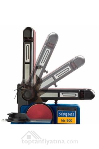 Scheppach BTS 800 Bant Disk Zımpara Taş Motoru