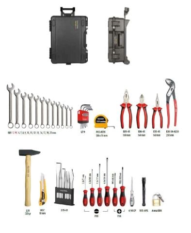 Ceta Form A50M-43A32H 43 Parça Mekanikçi Alet Seti (A50M-43+A32H)