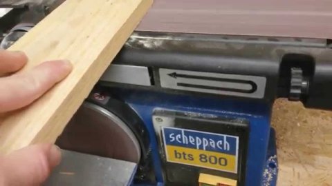 Scheppach BTS 800 Bant Disk Zımpara Taş Motoru