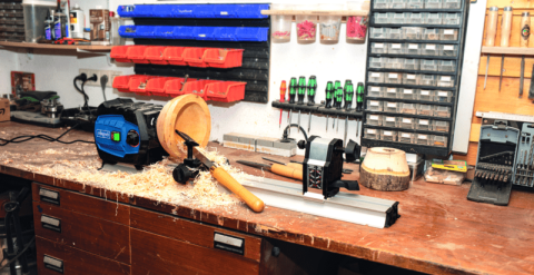 Scheppach DM600 Vario Ahşap Torna Makinesi
