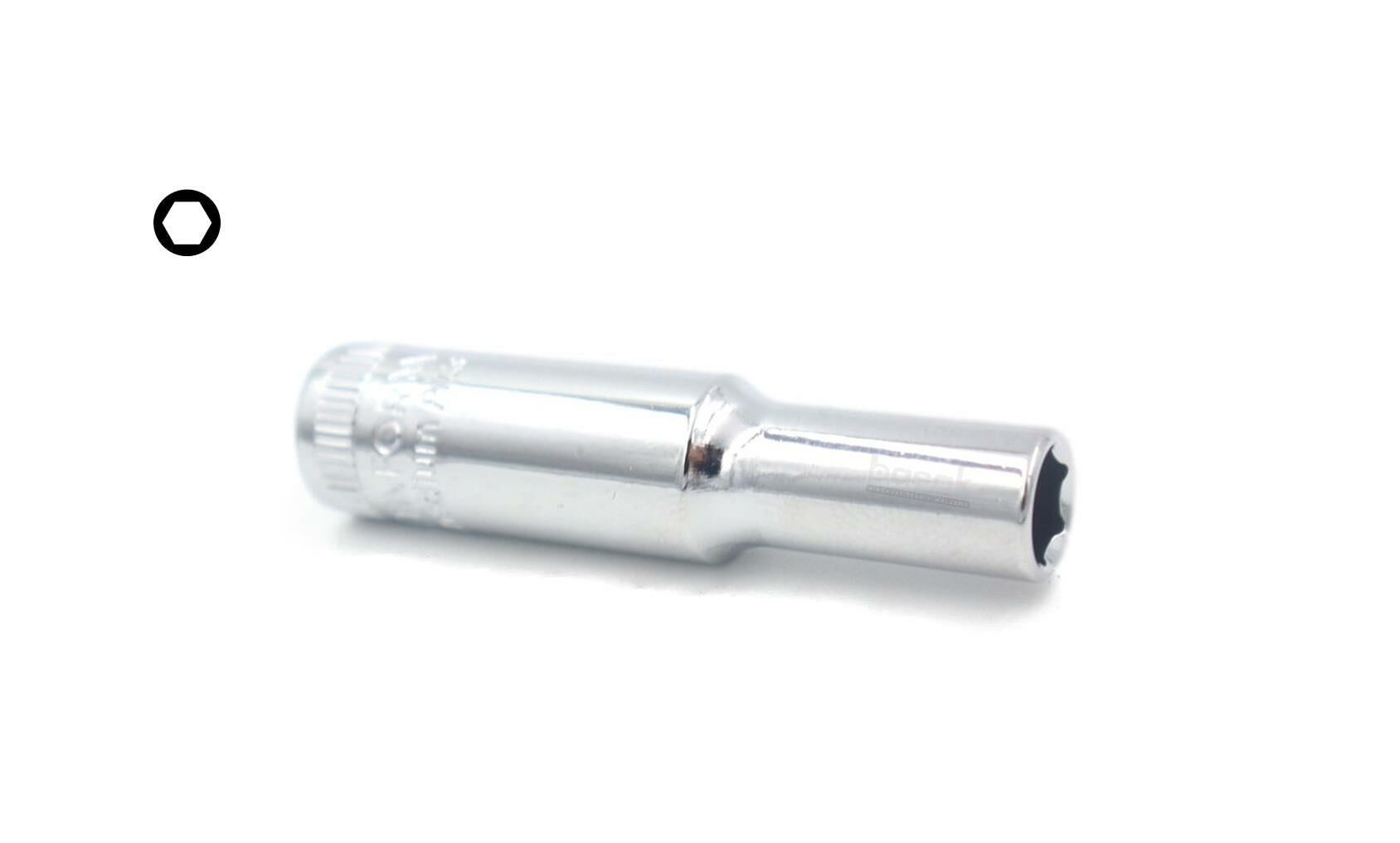 Ceta Form C04-H055 6 Köşe Derin Lokma Anahtar ¼” 5.5 mm