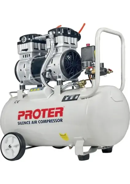 Proter 50LT Sessiz Yağsız Hava Kompresörü 8 Bar 1,5hp - P1K0425