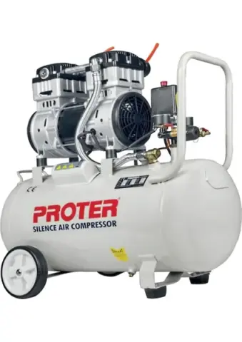 Proter 50LT Sessiz Yağsız Hava Kompresörü 8 Bar 1,5hp - P1K0425