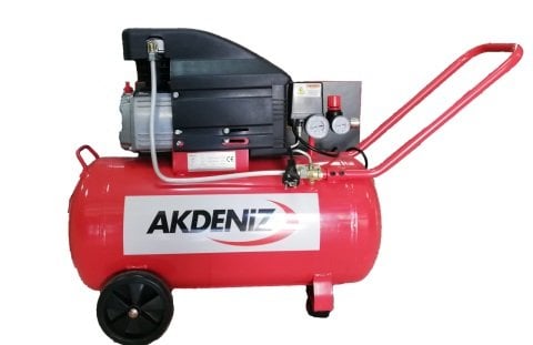 Akdeniz 2 HP 50 LT Hava Kompresörü 8 Bar