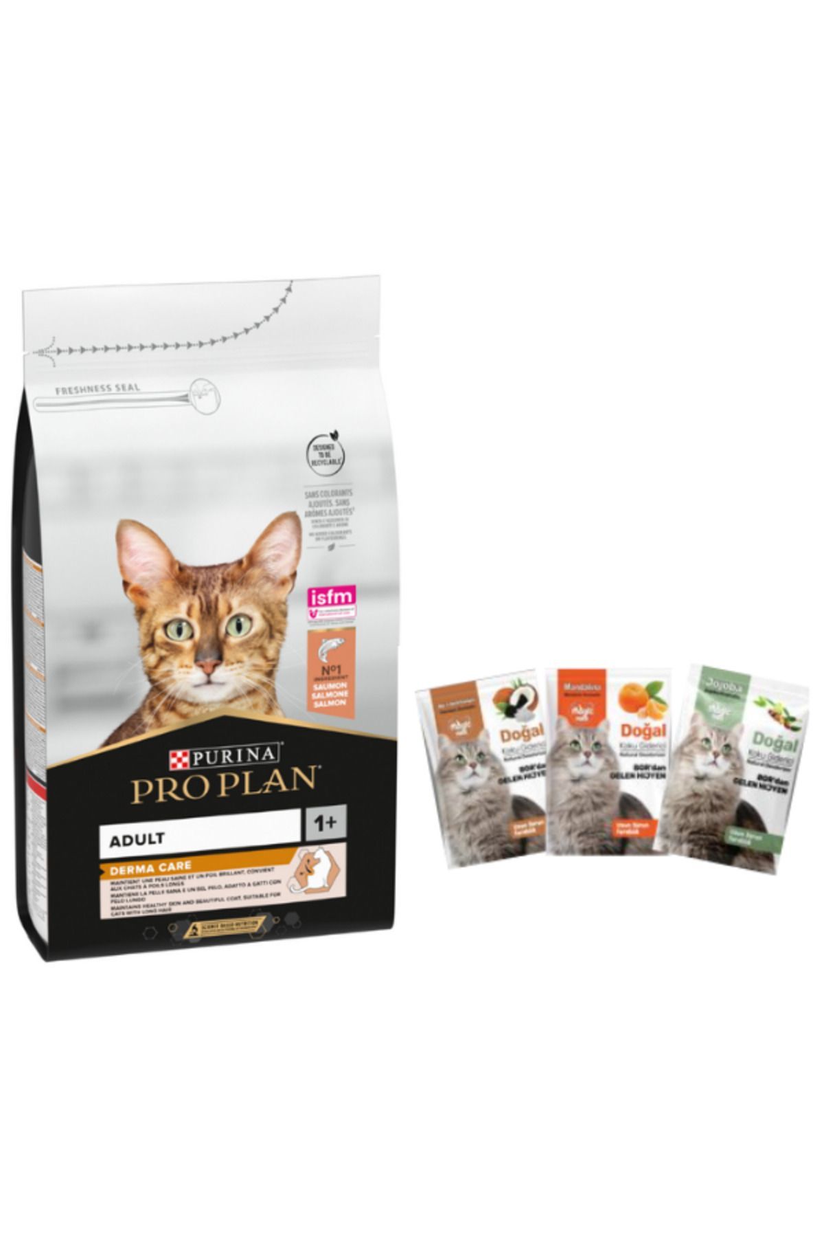 Pro Plan Elegant Somonlu Yetişkin Kuru Kedi Maması 3 Kg + Magic Power Koku Giderici
