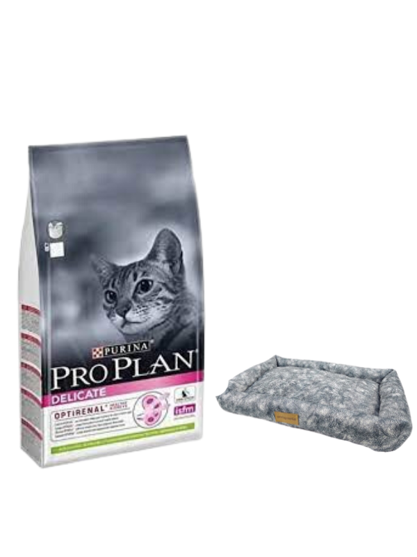 Pro Plan Delicate Kuzu Etli Yetişkin Kedi Maması 10 Kg,Mini Small Colours Yatak