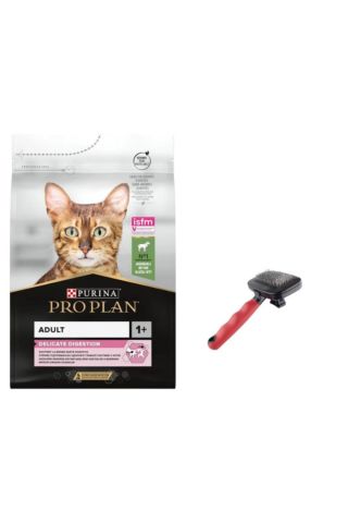 Pro Plan Delicate Kuzu Etli Yetişkin Kedi Maması 3 Kg + Zampa Tüy Toplama Fırçası