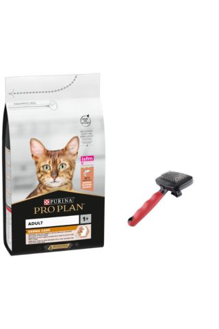 Pro Plan Elegant Somonlu Yetişkin Kuru Kedi Maması 3 Kg + Zampa Tüy Toplama Fırçası