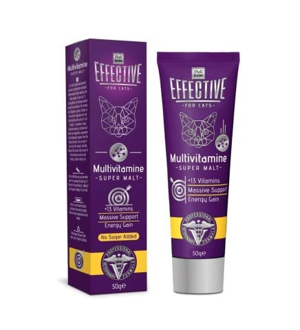Delibon Effective Multivitamine Super Kedi Maltı 50g