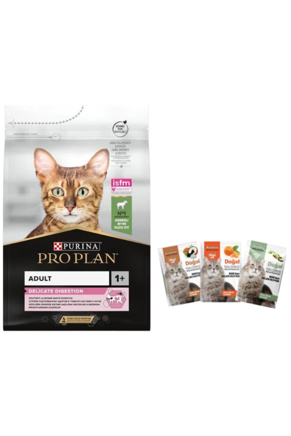 Pro Plan Delicate Kuzu Etli Yetişkin Kedi Maması 1.5 Kg + Magic Power Koku Giderici